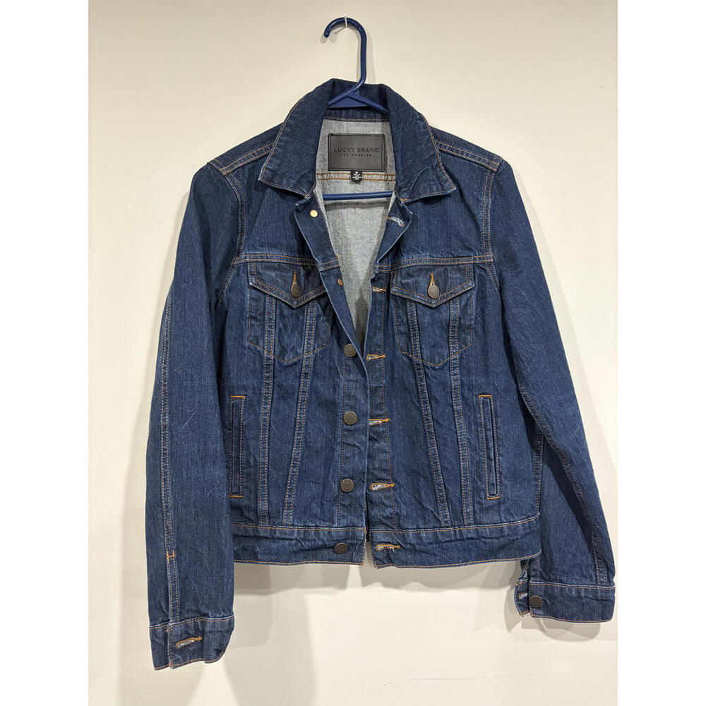 Lucky Brand jean jacket womens Medium excellent condition